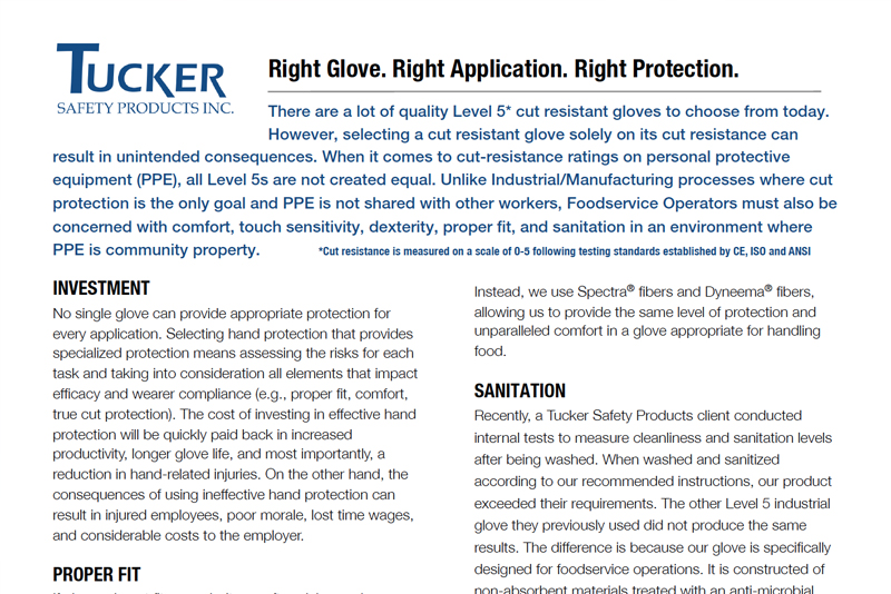 Right Glove Right Application Right Protection