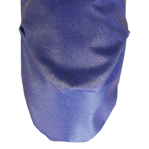 Tucker Safety 55152 QuicKlean Oven Mitt – Medium, Blue, Poly-Cotton, Heat Protection Up To 450°F For Commercial Kitchens
