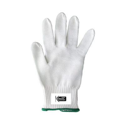 White KutGlove™ Cut Resistant Glove, 13 Gauge - Tucker Safety ...